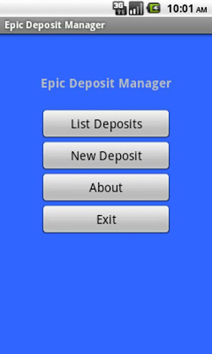 Epic Deposit Manager
