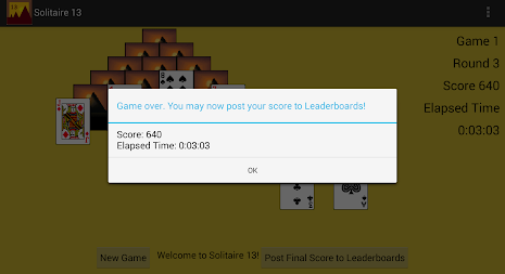 Solitaire 13 with Leaderboards poster 19