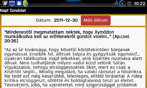 Napi gondolat Screenshots 1