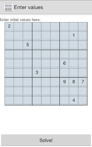 Sudoku Solver