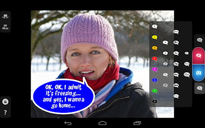 Cam Talks:Speech Bubble Camera poster 11