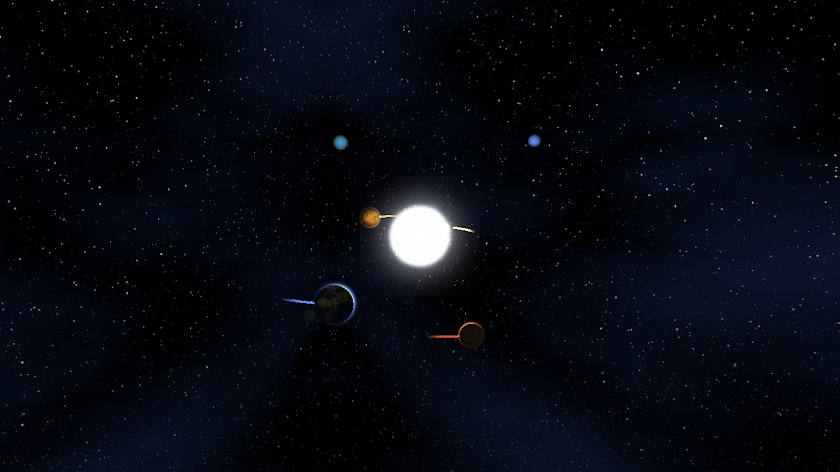 Solar System Live Wallpaper Screen 2