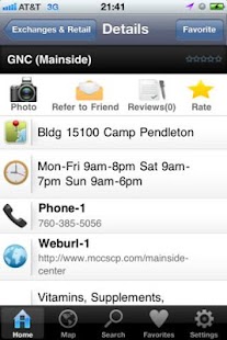 Camp Pendleton Directory Screenshots 3