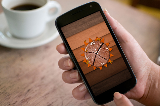 【免費生活App】Wooden Clock Live Wallpaper-APP點子