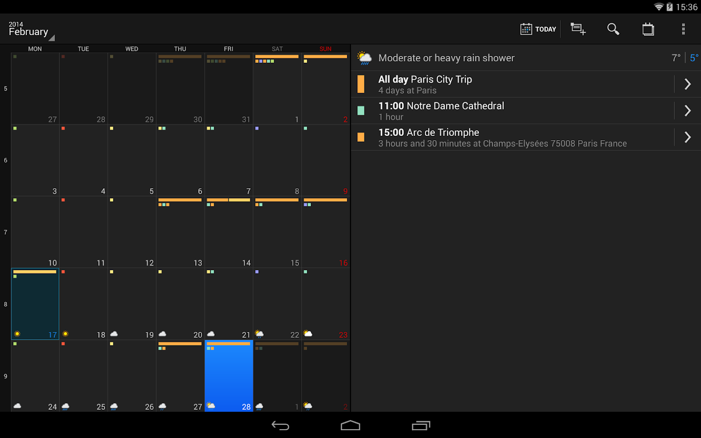 DigiCal Calendar & Widgets - screenshot