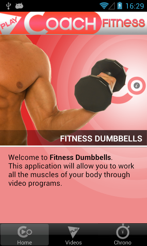 PlayCoach™ Dumbbell Workouts Screen 1