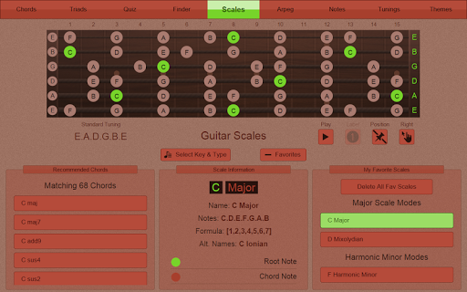 【免費書籍App】Guitarist's Reference Free-APP點子