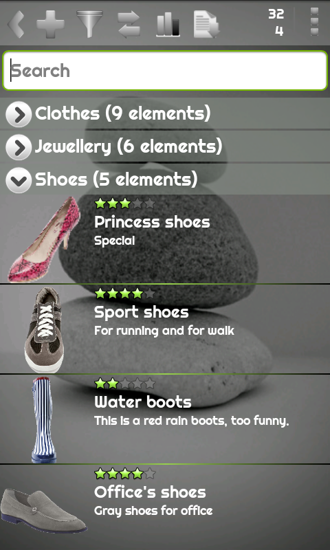 Personal Closet Screen 3