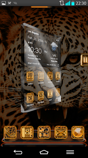 【免費個人化App】Next Launcher 3D Theme Leopard-APP點子