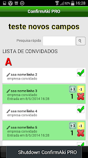 Download ConfirmAki PRO: sua lista VIP APK