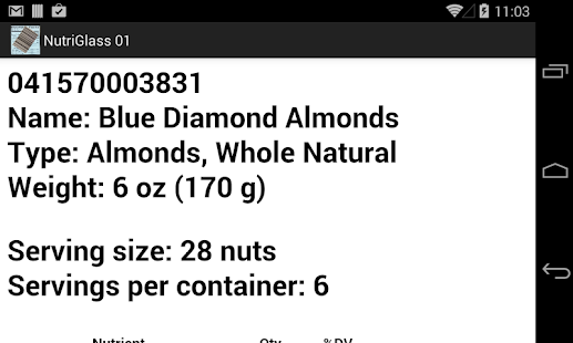 Free NutriGlass APK for Android