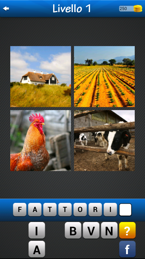 Android application Words &amp; Pics ~ 4 pics 1 word screenshort