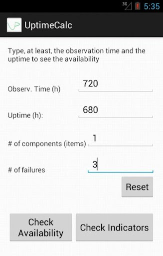 UptimeCalc