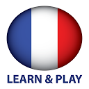 Learn and play. French free mobile app icon