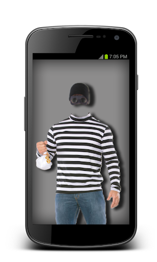 Thief Robber Suit Photo Maker
