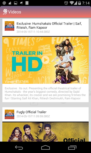 免費下載娛樂APP|Bollywood Trailers HD app開箱文|APP開箱王