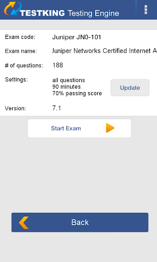 【免費教育App】JN0-101 Juniper JNCIA Exam-APP點子