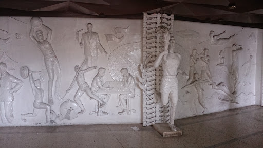 Aznar Sport Sculpture Mural