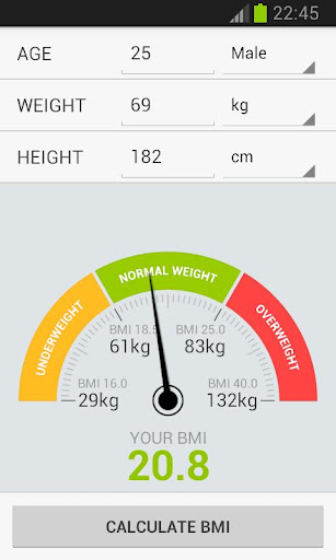 BMI Calculator - Techloop - Android Apps and Tests - AndroidPIT