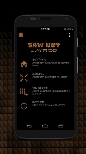 Sawcut_Square - Icon Pack