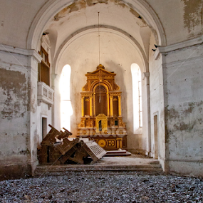 Inside Church of Bobda by Nicolin Vladimir - Buildings & Architecture Decaying & Abandoned