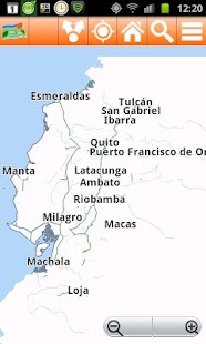 Ecuador Offline mappa Map Screenshots 10