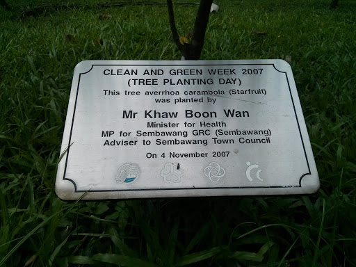 Clean and Green Week 2007 Plaque