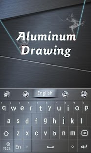 Aluminum Drawing GO Keyboard