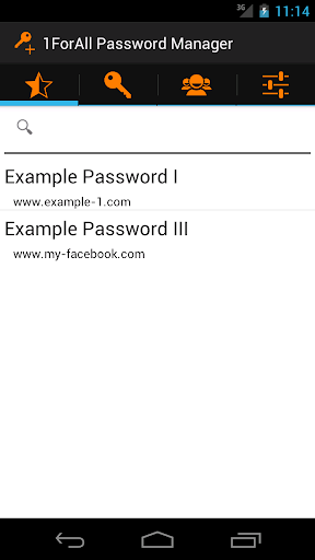 1ForAll Password Manager