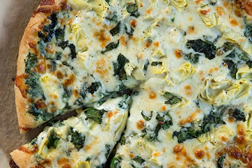 Spinach Artichoke Pizza