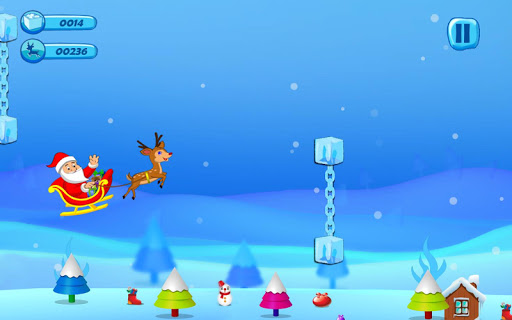 【免費休閒App】Flying Santa Claus-APP點子