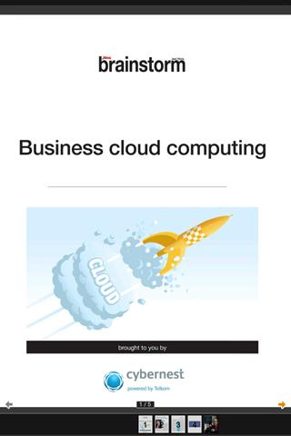 Business cloud computing