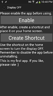 Display OFF (minimal) Screenshots 0