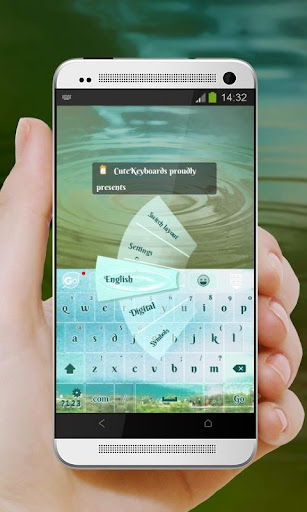 美麗的湖泊 GO Keyboard