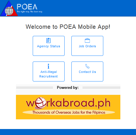 POEA Mobile