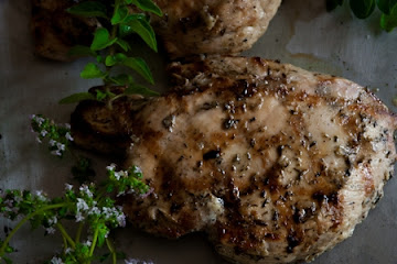 garlic herb marinated chicken