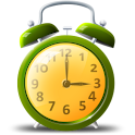 Colorful alarm (Alarm clock) logo