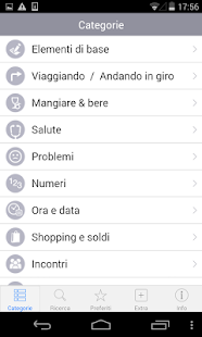 Screenshot dell'applicazione Android Korean Translation with Audio
