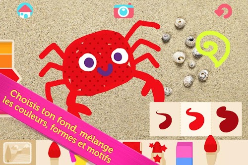 Android application Mon petit atelier dartiste screenshort