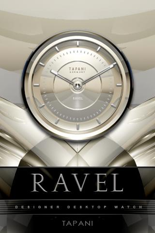 RAVEL Designer Clock Widget