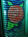 Red Rose Mural