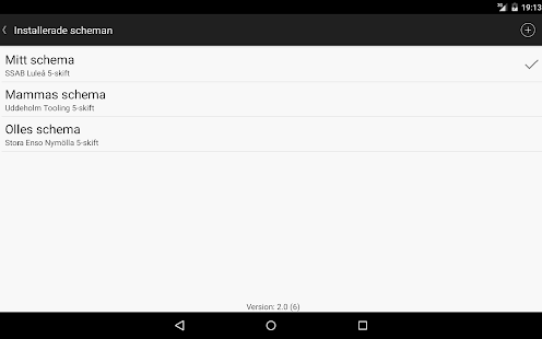 Skiftschema PLUS Screenshots 12