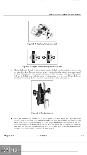 Army Physical Security Guide