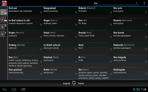 【免費書籍App】Dictionary Polish English-APP點子