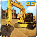 Sand Excavator Dump Truck Sim mobile app icon