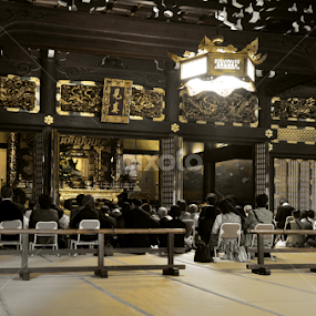 Kyoto Temple Ceremony by Mark Lendacky - Buildings & Architecture Places of Worship
