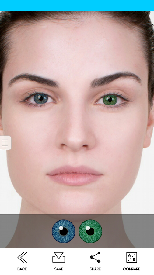 Change Eye Color App Effy Moom