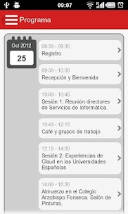Jornada Sectorial CRUE TIC Screenshots 2