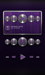 How to install Poweramp Widget Purple Wood Me 2.08-build-208 unlimited apk for bluestacks