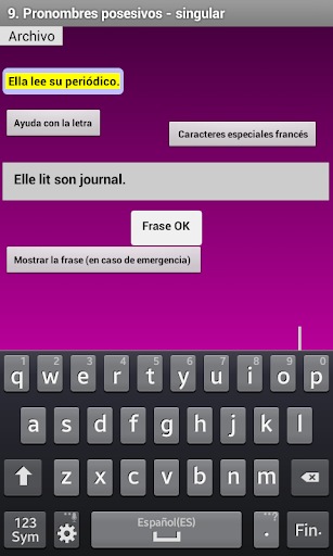 【免費教育App】Gramática francés ejercicios G-APP點子